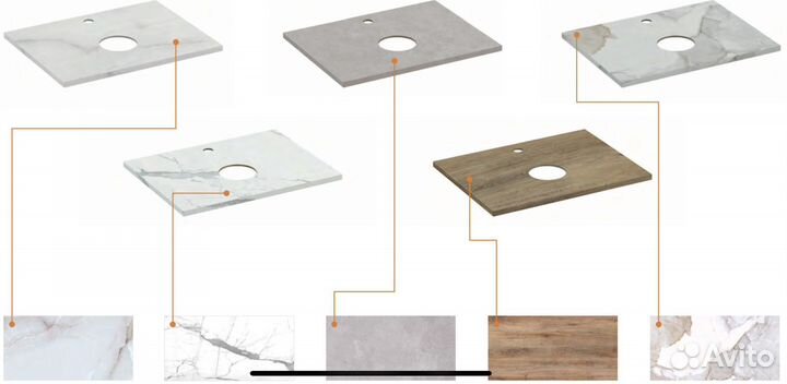 Столешницы из керамогранита