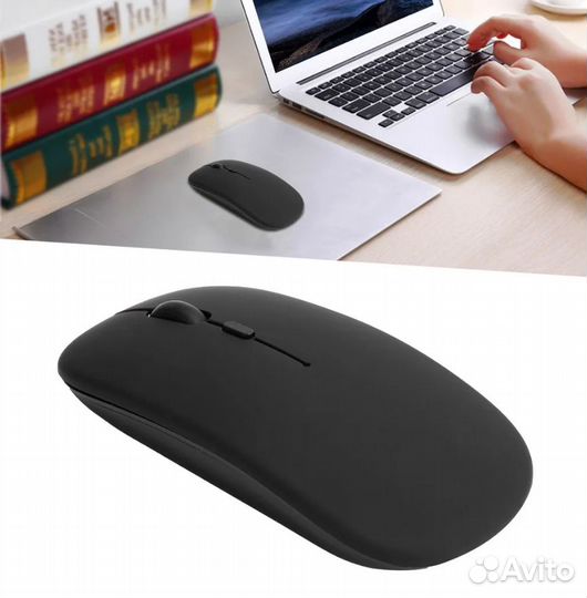 Мышь беспроводная, 2,4G, черный