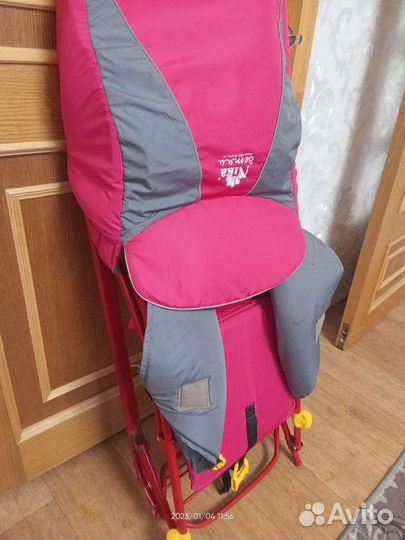 Детские санки коляска бу