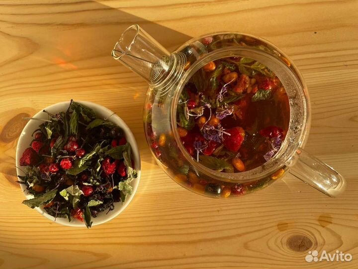 Иван-чай 1 кг Ягоды и травы, обилие ягод