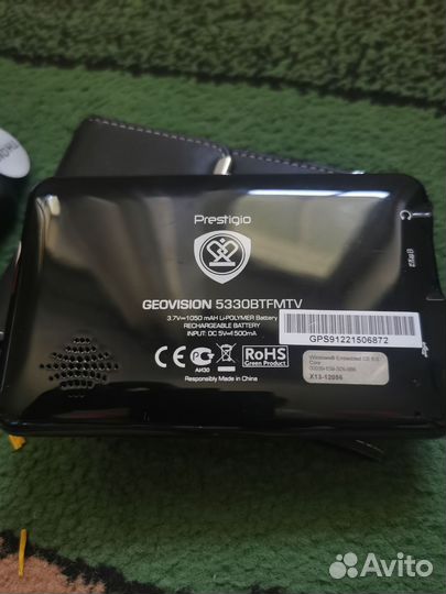 GPS Навигатор Prestigio Geovision 5566 btfmhd