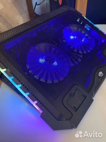 Подставка с охлаждением для ноутбука и тел новая