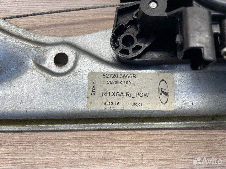 Стеклоподъемник задний правый LADA X-Ray