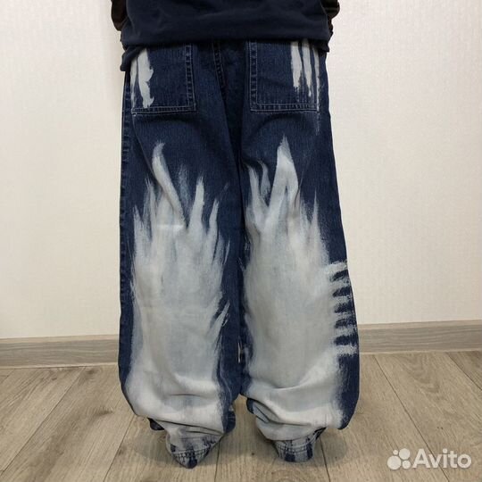 Рарные джинсы RAW blue baggy FIT