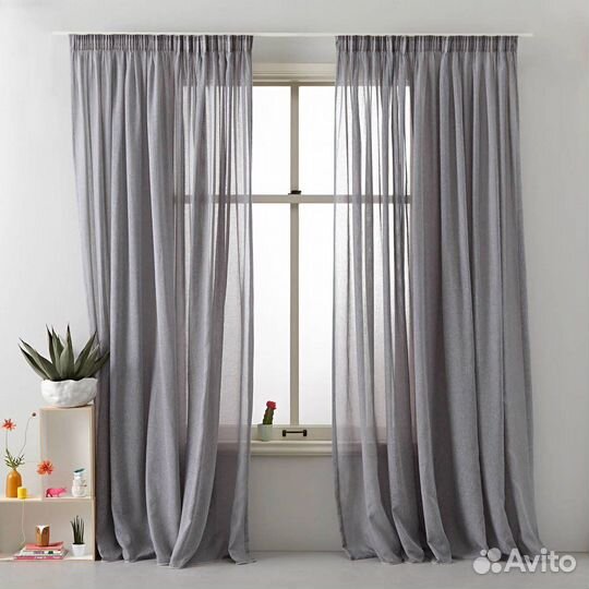 Тюль грек и лён