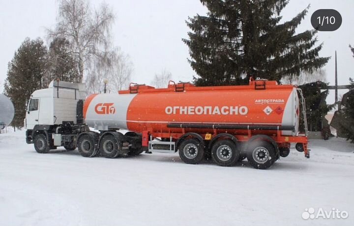 Полуприцеп бензовоз GT7 ППЦ-28, 2023