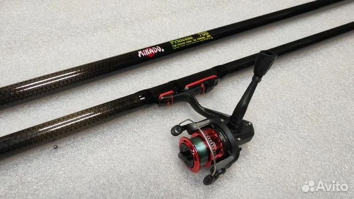 Удочка для рыбалки в сборе, летний