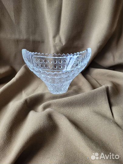 Ваза для фруктов хрусталь СССР