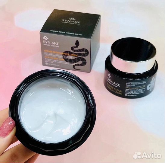 Крем для лица/антивозрастной с пептидом змеи