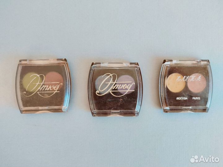 Тени для век глаз косметика производство СССР