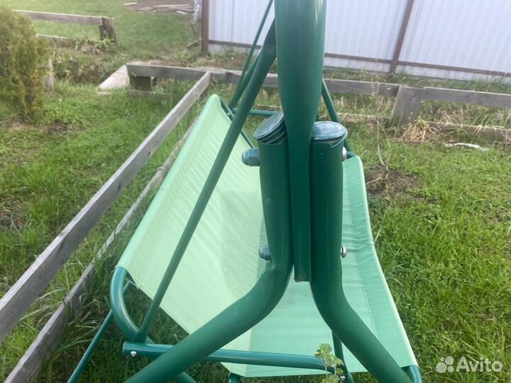 Садовые качели бу