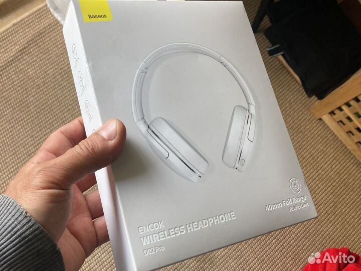 Беспроводные наушники Baseus d02Pro
