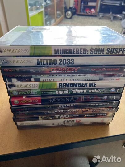 Диски на xbox 360