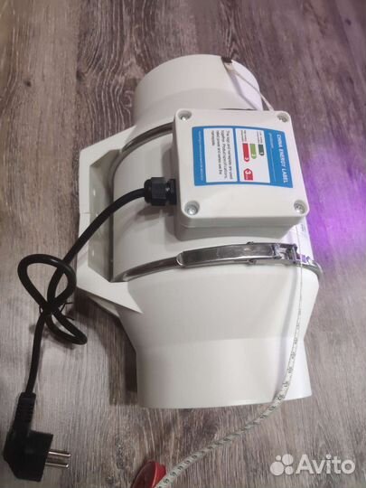 Вентилятор приточный вытяжной канальный 75Вт 150мм