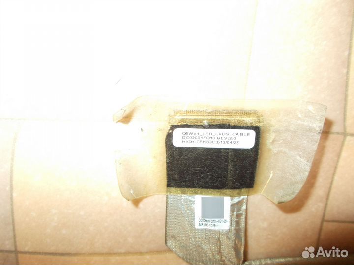 Шлейф матрицы Acer dc02001f010 (40pin)