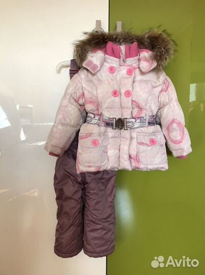 Зимний костюм для девочки 86 размер