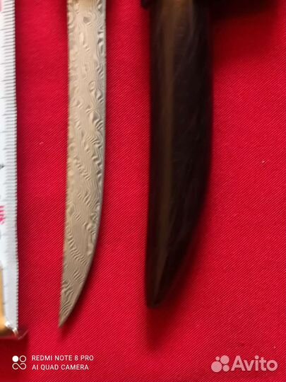 Нож-3 из Дамасской стали, Коллекционный, подарочн