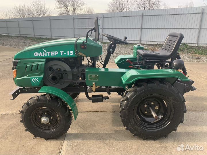 Мини-трактор Файтер T-15, 2024