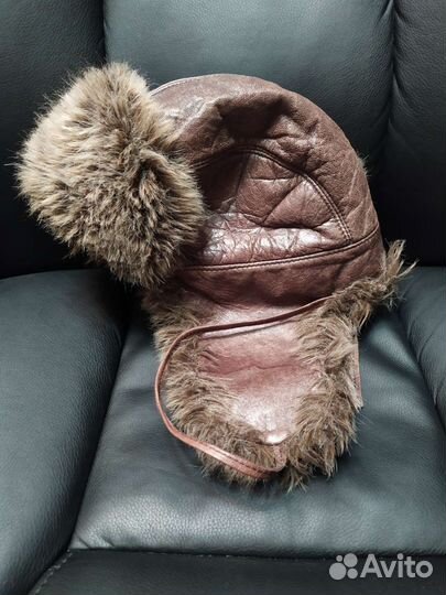 Шапка ушанка меховая