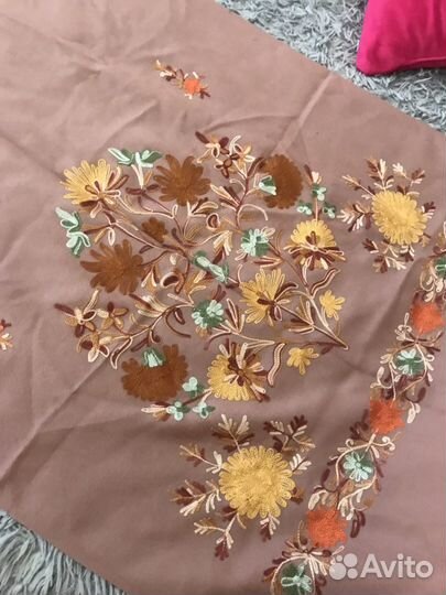 Палантин шерсть