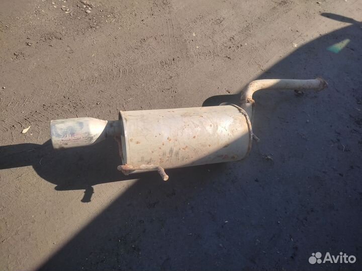 Банка глушителя прямоток subaru