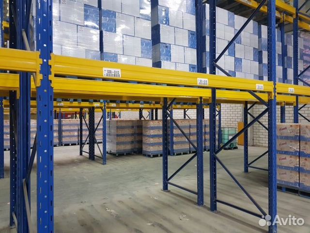 Стеллажи паллетные стоу