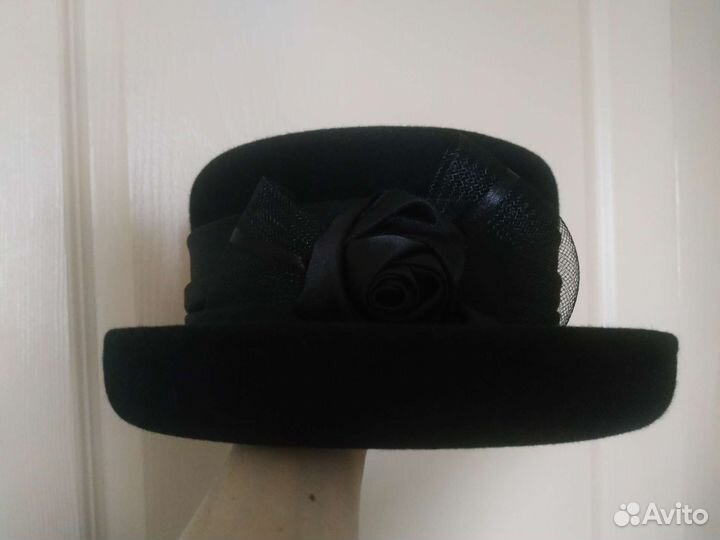 Шляпа фетровая женская