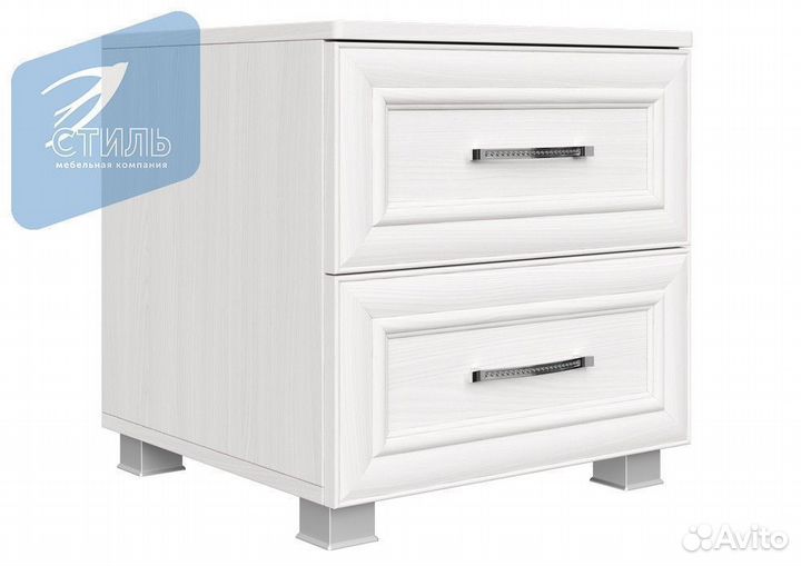 Прованс Тумба прикроватная Дуб Крафт белый