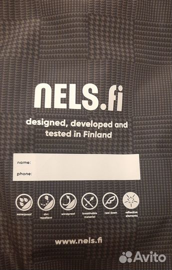 Пальто пуховое для девочки Nels 164