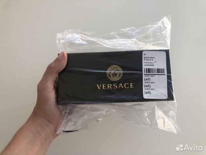 Очки унисекс Versace Oval Biggie из США