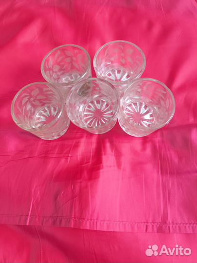 Гусь хрустальный стопки СССР