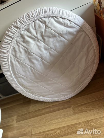 Матрас для новорожденных круглый 75х75