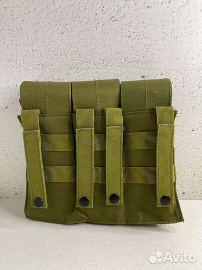 Подсумок под магазины ак тройной