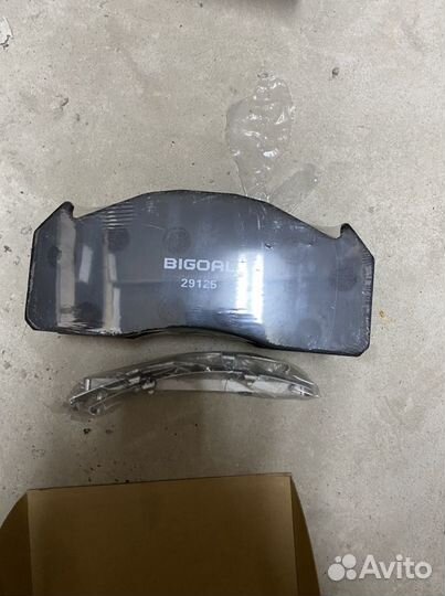 Колодки тормозные дисковые 29125; 2927