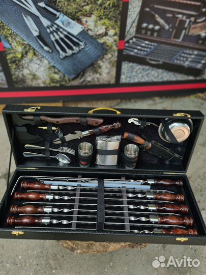 Шашлычный набор с гравировкой