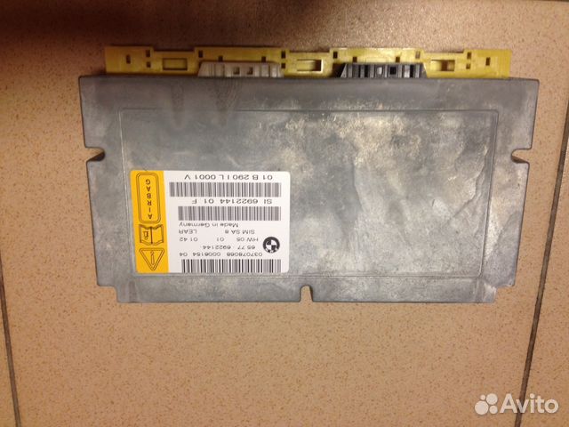 65776922464 Модуль безопасности SRS BMW 7 E65 E66