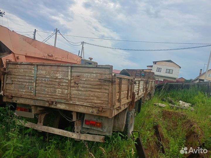 КАМАЗ 54112 с полуприцепом, 1992