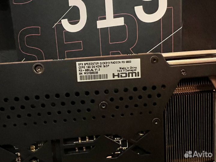 AMD RX 6800 16GB XFX qick