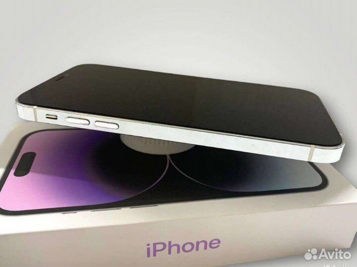 iPhone xr 128 в корпусе 14 pro белый