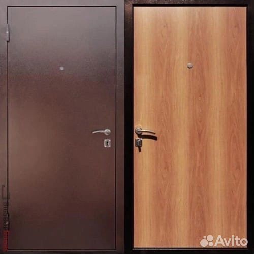 Металлические двери бу