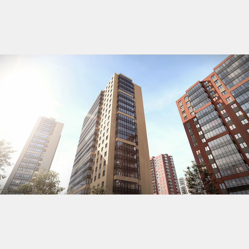 Квартира-студия, 24,6 м², 1/21 эт.