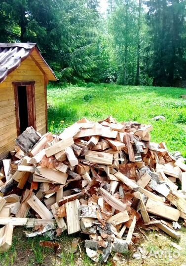 Дрова Осина подготовленные с доставкой любого объе