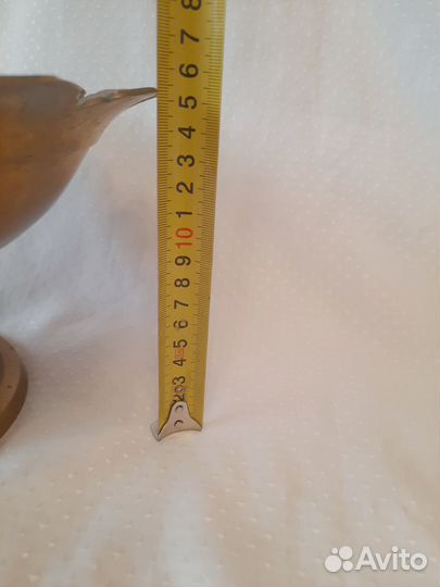 Конфетница-фруктовница Индия, латунь времён СССР