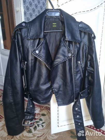 Куртка кожаная женская