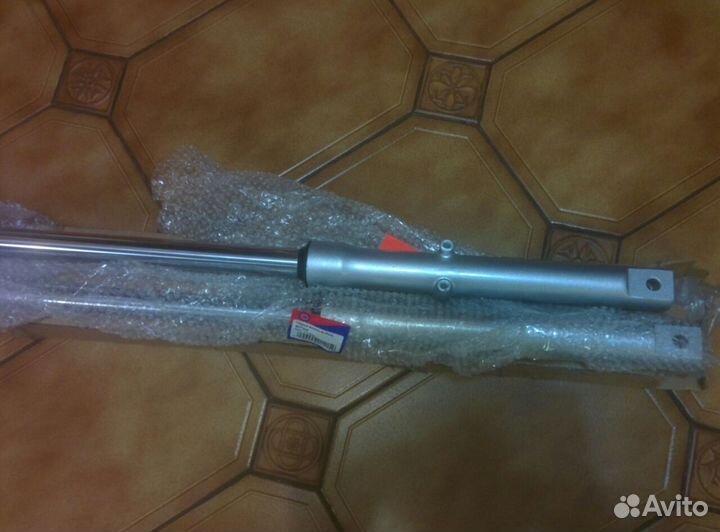 Перья вилки на мопед Альфа (пара)