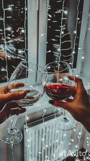 Гирлянда штора на окна