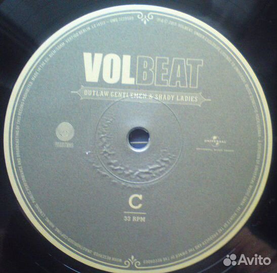 Виниловая пластинка Volbeat, Outlaw Gentlemen And