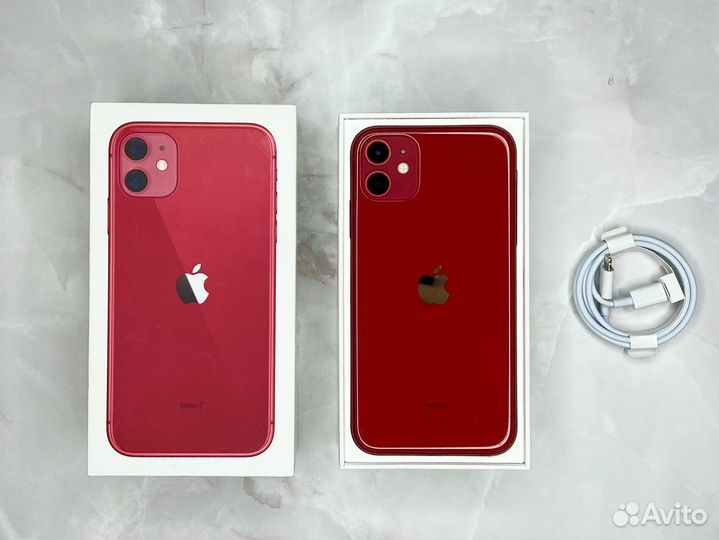 iPhone 11 64Gb Red (83%,чек,гарантия,simesim)