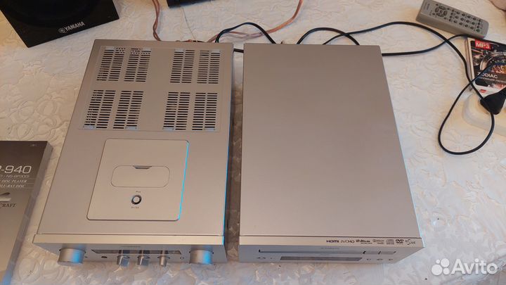 Музыкальный центр yamaha BD-940,R-840 silver