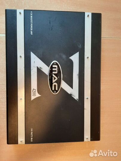 Автомобильный усилитель звука Mac Audio 4канальный